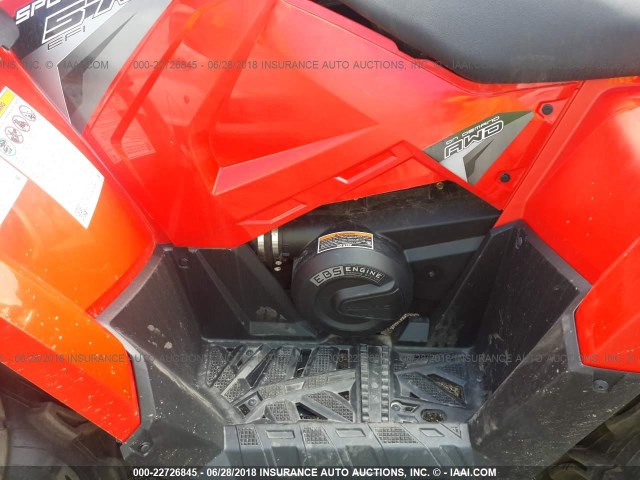 4XASEE573HA078024 - 2017 POLARIS SPORTSMAN 570 EPS 红色 照片 9