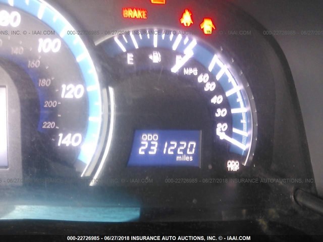 4T1BD1FKXEU135798 - 2014 TOYOTA CAMRY HYBRID/LE/XLE 黄色 照片 7