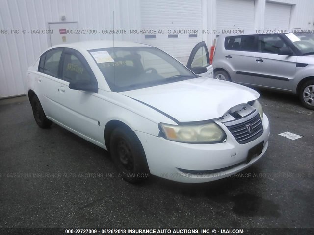 1G8AJ55F77Z192822 - 2007 SATURN ION LEVEL 2 WHITE photo 1