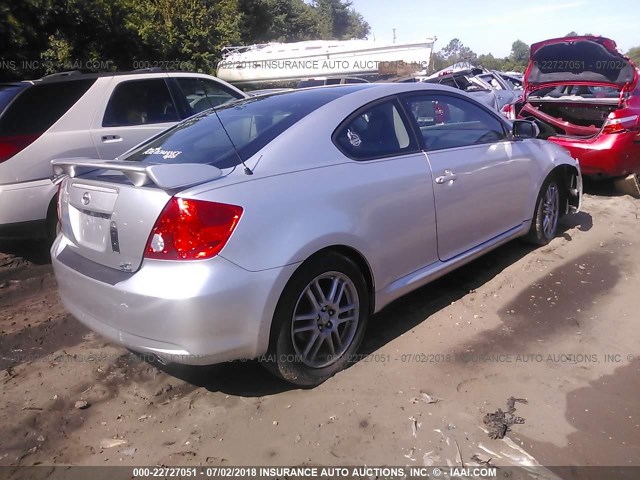 JTKDE167660116446 - 2006 TOYOTA SCION TC 银色 照片 4