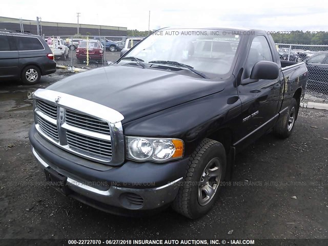 1D7HA16K24J242020 - 2004 DODGE RAM 1500 ST BLACK photo 2