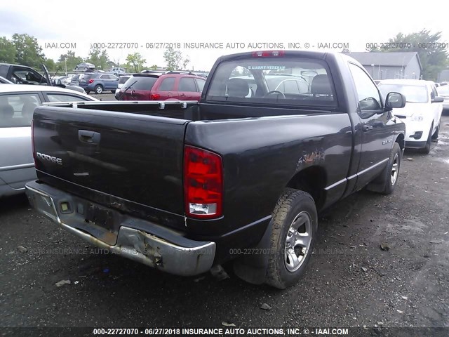 1D7HA16K24J242020 - 2004 DODGE RAM 1500 ST BLACK photo 4