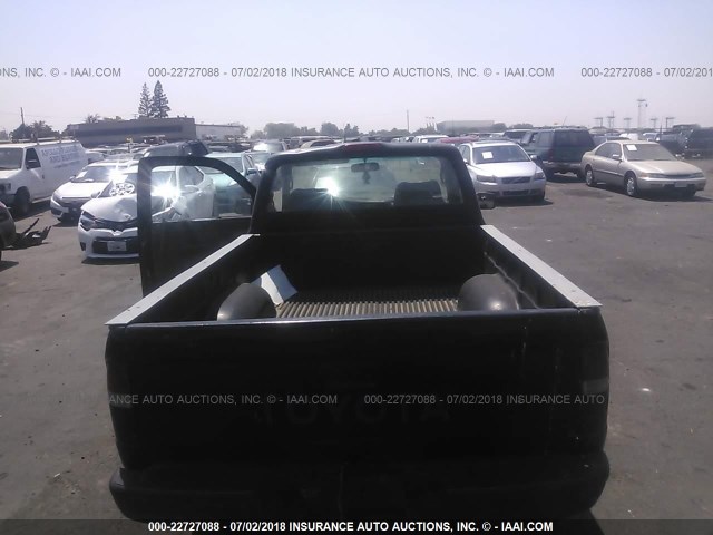 4TAUN61CXSZ020703 - 1995 TOYOTA TACOMA BLACK photo 8