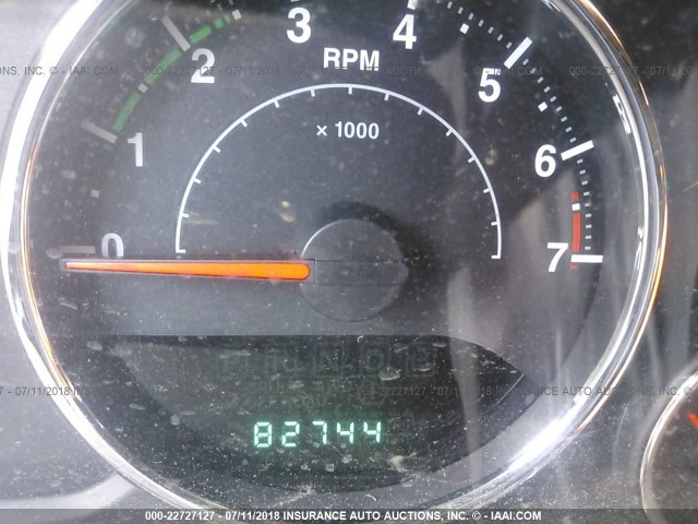 1C4AJWAG7CL180287 - 2012 JEEP WRANGLER SPORT შავი ფოტო 7