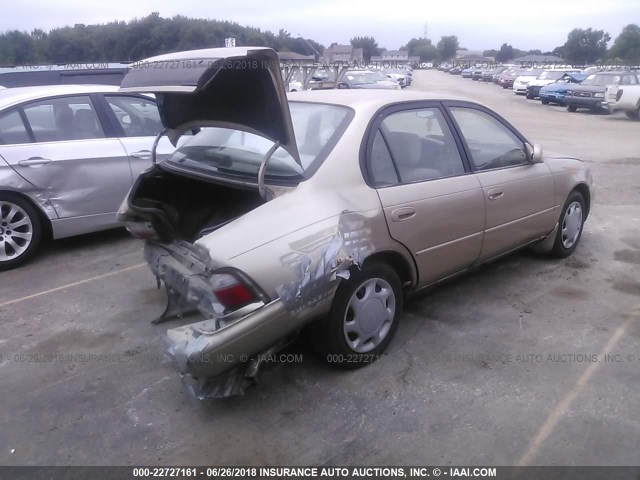 1NXBB02E9TZ415371 - 1996 TOYOTA COROLLA DX GOLD photo 4