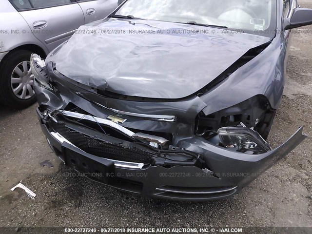 1G1ZG57B39F106064 - 2009 CHEVROLET MALIBU LS GRAY photo 6