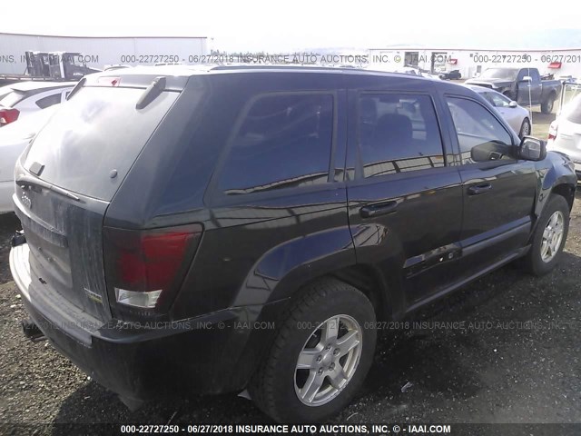 1J8HR48P27C585960 - 2007 JEEP GRAND CHEROKEE LAREDO/COLUMBIA/FREEDOM 黑色 照片 4