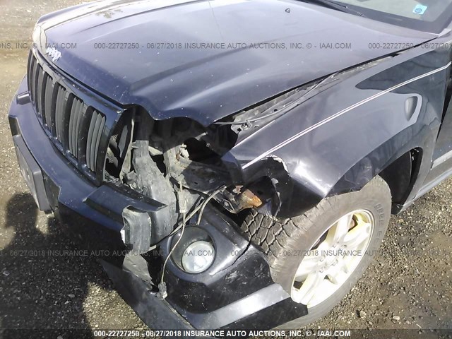 1J8HR48P27C585960 - 2007 JEEP GRAND CHEROKEE LAREDO/COLUMBIA/FREEDOM 黑色 照片 6