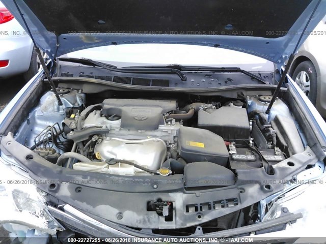 4T4BF1FK2ER337616 - 2014 TOYOTA CAMRY L/SE/LE/XLE Mavi foto 10