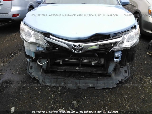 4T4BF1FK2ER337616 - 2014 TOYOTA CAMRY L/SE/LE/XLE Mavi foto 6