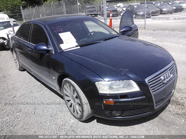 WAUMV44E47N022593 - 2007 AUDI A8 L QUATTRO BLACK photo 1