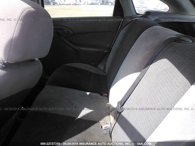 3FAFP37352R229399 - 2002 FORD FOCUS ZX5 GRAY photo 8