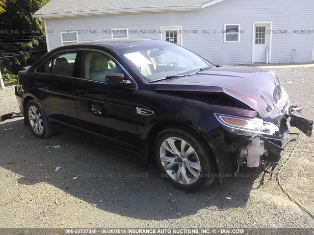 1FAHP2EWXBG172432 - 2011 FORD TAURUS SEL PURPLE photo 1