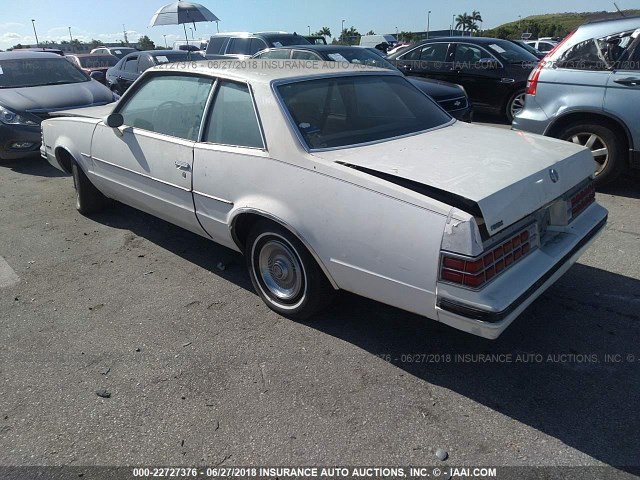 1G2AD27A9BP555434 - 1981 PONTIAC LEMANS WHITE photo 3