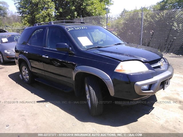 2HNYD18651H520515 - 2001 ACURA MDX TOURING BLACK photo 1