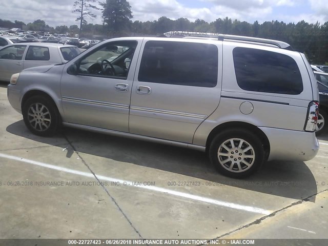 5GADV33L56D187054 - 2006 BUICK TERRAZA CXL SILVER photo 3