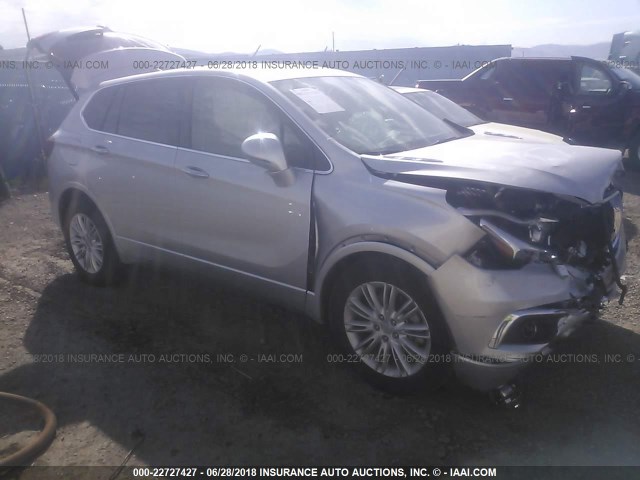 LRBFXCSA7HD075178 - 2017 BUICK ENVISION PREFERRED SILVER photo 1