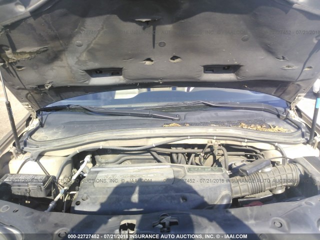 2HNYD18831H506887 - 2001 ACURA MDX TOURING GOLD photo 10