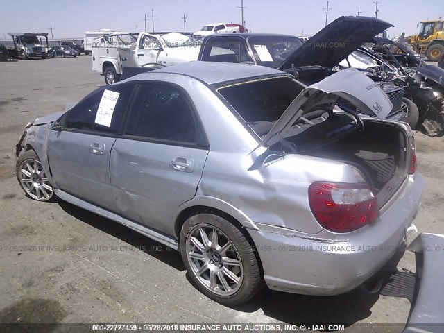 JF1GD706X5L511064 - 2005 SUBARU IMPREZA WRX STI SILVER photo 3