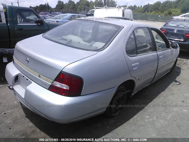 1N4DL01D61C117243 - 2001 NISSAN ALTIMA XE/GXE/SE SILVER photo 4