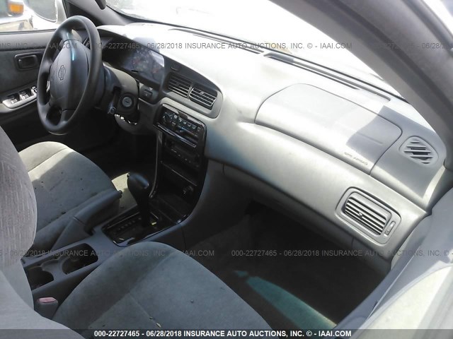 1N4DL01D61C117243 - 2001 NISSAN ALTIMA XE/GXE/SE SILVER photo 5