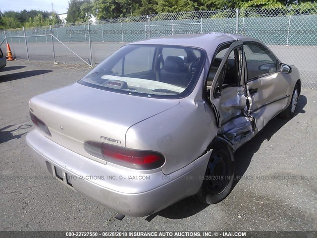 1Y1SK5260VZ457746 - 1997 GEO PRIZM LSI BEIGE photo 4