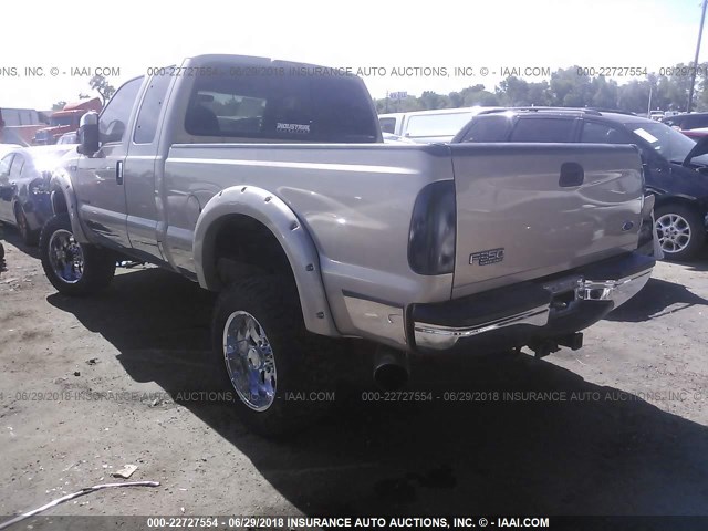 1FTSX31F2XEC17135 - 1999 FORD F350 SRW SUPER DUTY GOLD photo 3