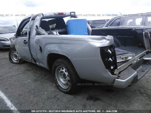 1GCCSBD91A8129430 - 2010 CHEVROLET COLORADO GRAY photo 3