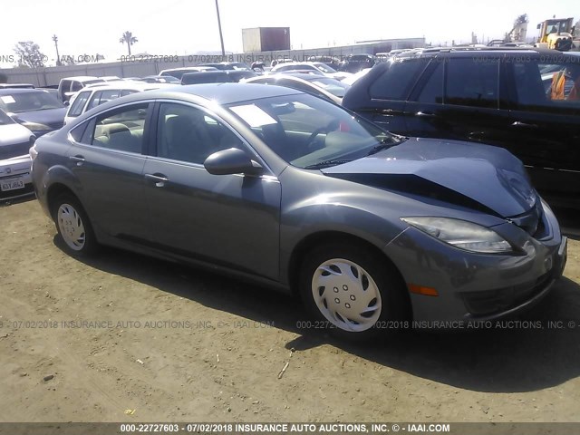 1YVHZ8BH0A5M03842 - 2010 MAZDA 6 I GRAY photo 1