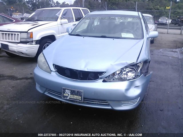4T1BE32K75U611536 - 2005 TOYOTA CAMRY LE/XLE/SE 蓝色 照片 6