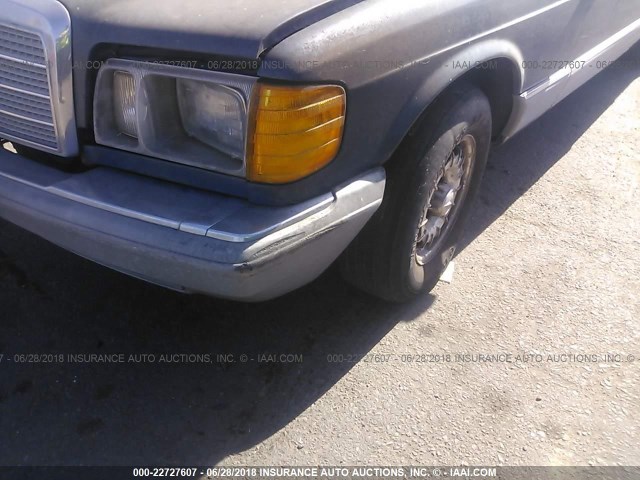 WDBCB20A7EA048705 - 1984 MERCEDES-BENZ 300 SD BLUE photo 6