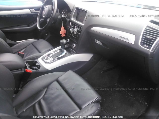 WA1LFAFP6DA089749 - 2013 AUDI Q5 PREMIUM PLUS GRAY photo 5