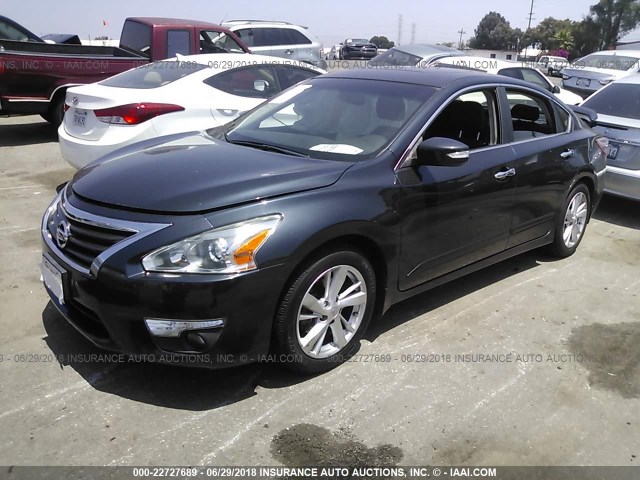 1N4AL3AP9DN496407 - 2013 NISSAN ALTIMA 2.5/S/SV/SL GRAY photo 2