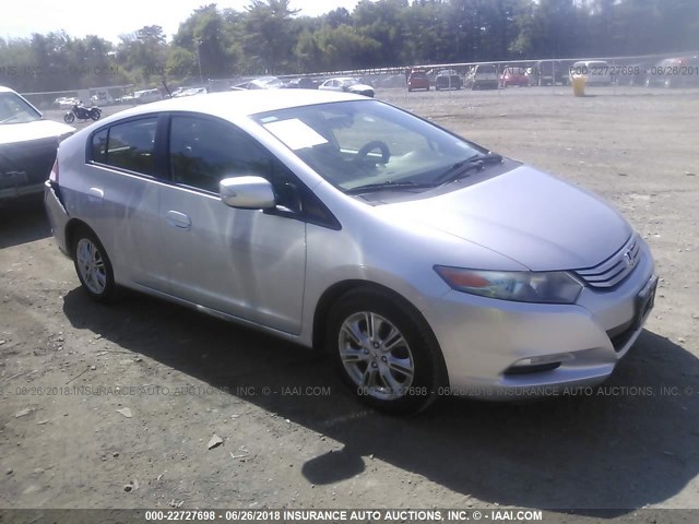 JHMZE2H79AS015154 - 2010 HONDA INSIGHT EX SILVER photo 1