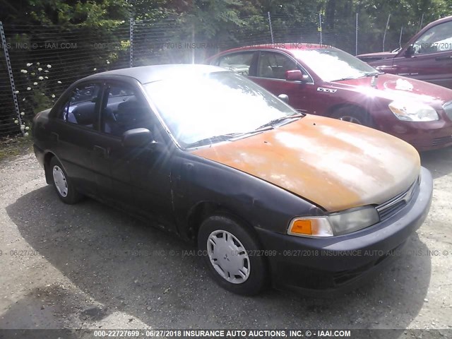 JA3AY26A4VU038368 - 1997 MITSUBISHI MIRAGE DE BLACK photo 1