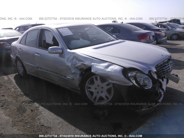 WDBUF65J95A654032 - 2005 MERCEDES-BENZ E 320 SILVER photo 1