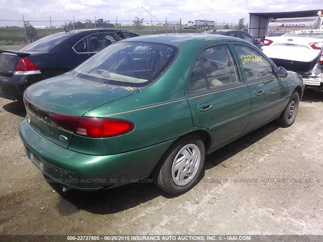 3FAFP13P82R201710 - 2002 FORD ESCORT GREEN photo 4