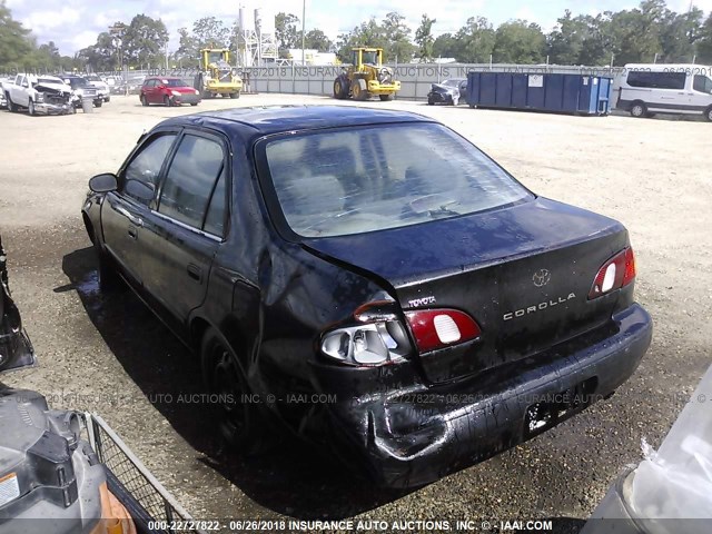 1NXBR18E9WZ006039 - 1998 TOYOTA COROLLA VE/CE/LE 黑色 照片 3