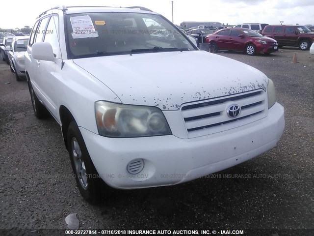 JTEEP21A670193314 - 2007 TOYOTA HIGHLANDER SPORT/LIMITED WHITE photo 6