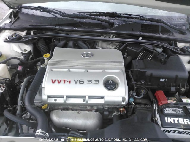 4T1FA38P47U120411 - 2007 TOYOTA CAMRY SOLARA SE/SLE WHITE photo 10