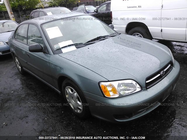 4S3BE635417207651 - 2001 SUBARU LEGACY L Light Blue photo 1