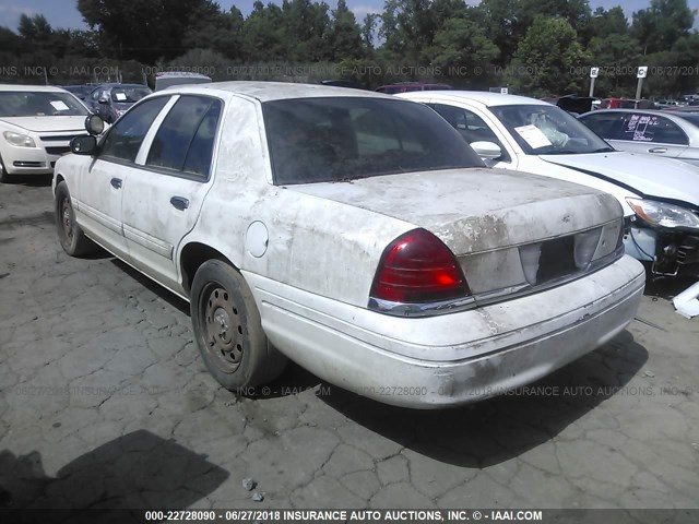 2FAFP71W27X101723 - 2007 FORD CROWN VICTORIA POLICE INTERCEPTOR WHITE photo 3