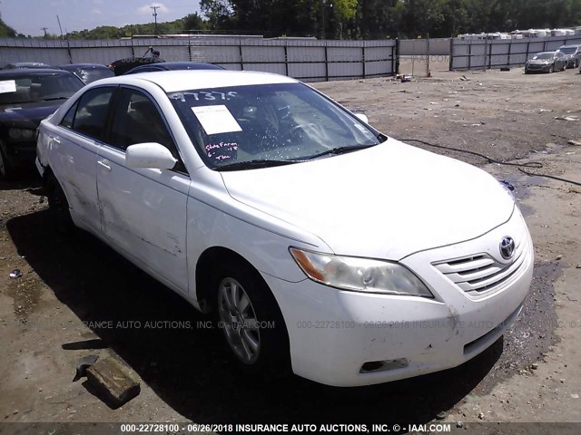 4T1BE46K98U789663 - 2008 TOYOTA CAMRY CE/LE/XLE/SE WHITE photo 1