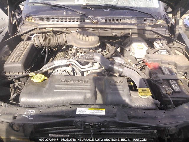 1B4HS48Z92F149415 - 2002 DODGE DURANGO SLT Navy photo 10