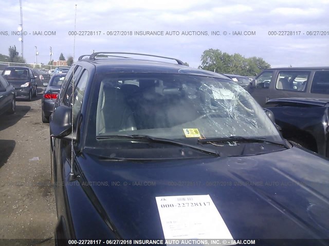 1B4HS48Z92F149415 - 2002 DODGE DURANGO SLT Navy photo 6