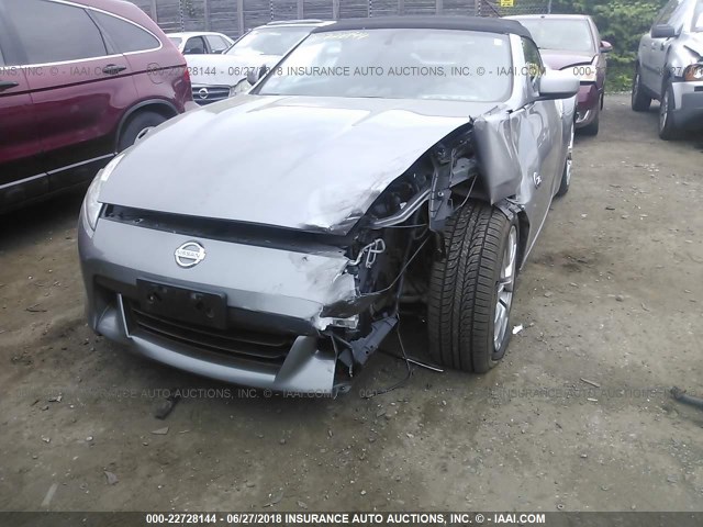 JN1AZ4FH4AM304606 - 2010 NISSAN 370Z GRAY photo 6