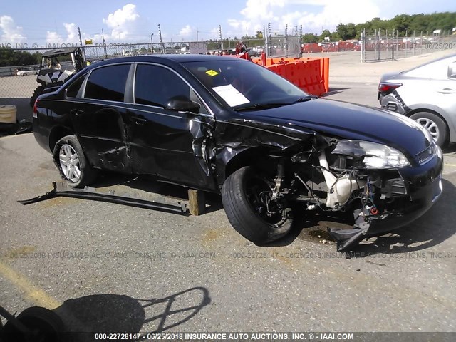 2G1WB5E33E1108136 - 2014 CHEVROLET IMPALA LIMITED LT BLACK photo 1