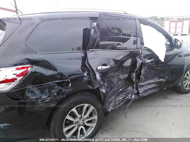 5N1AR2MN8FC657207 - 2015 NISSAN PATHFINDER S/SV/SL/PLATINUM 黑色 照片 6