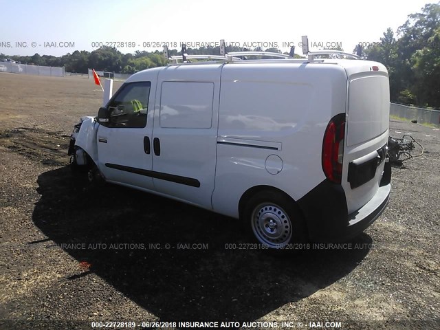 ZFBERFAB5H6D31850 - 2017 RAM PROMASTER CITY  WHITE photo 3