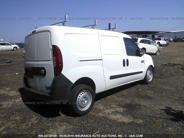 ZFBERFAB5H6D31850 - 2017 RAM PROMASTER CITY  WHITE photo 4